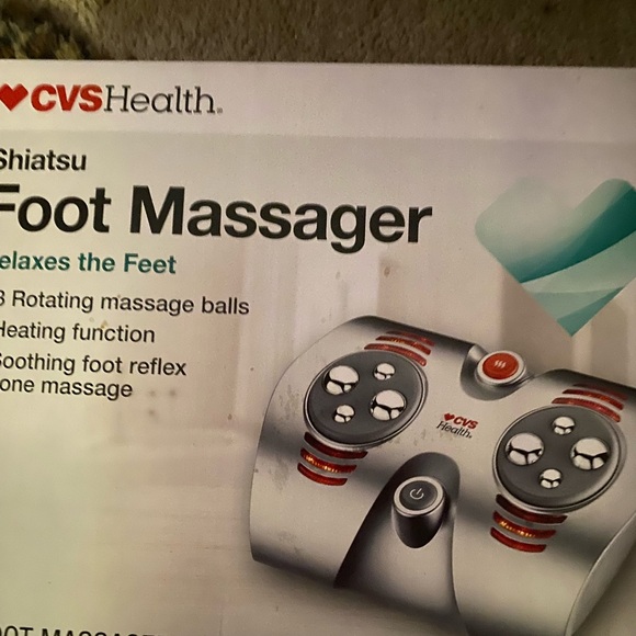CVS Health Shiatsu Foot Massager with Heat - Picture 1 of 6